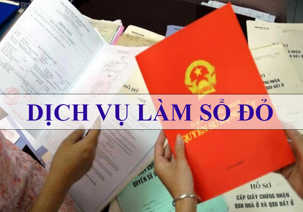 Dịch vụ làm sổ hồng giả rẻ tại Hà Nội